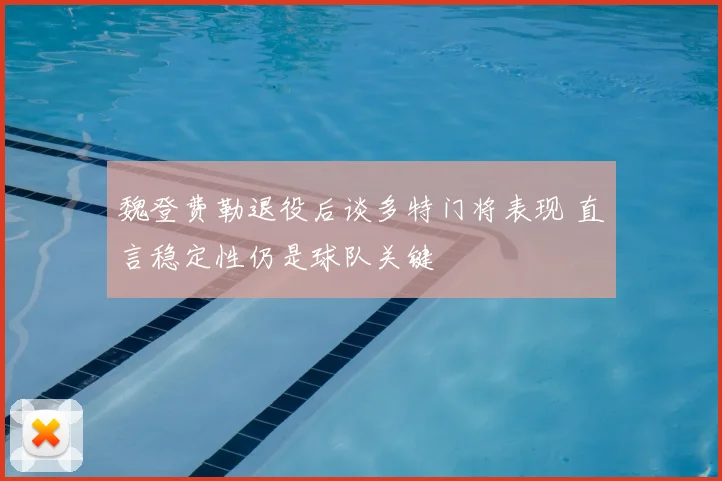 魏登费勒退役后谈多特门将表现 直言稳定性仍是球队关键
